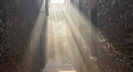 using haze for light beams