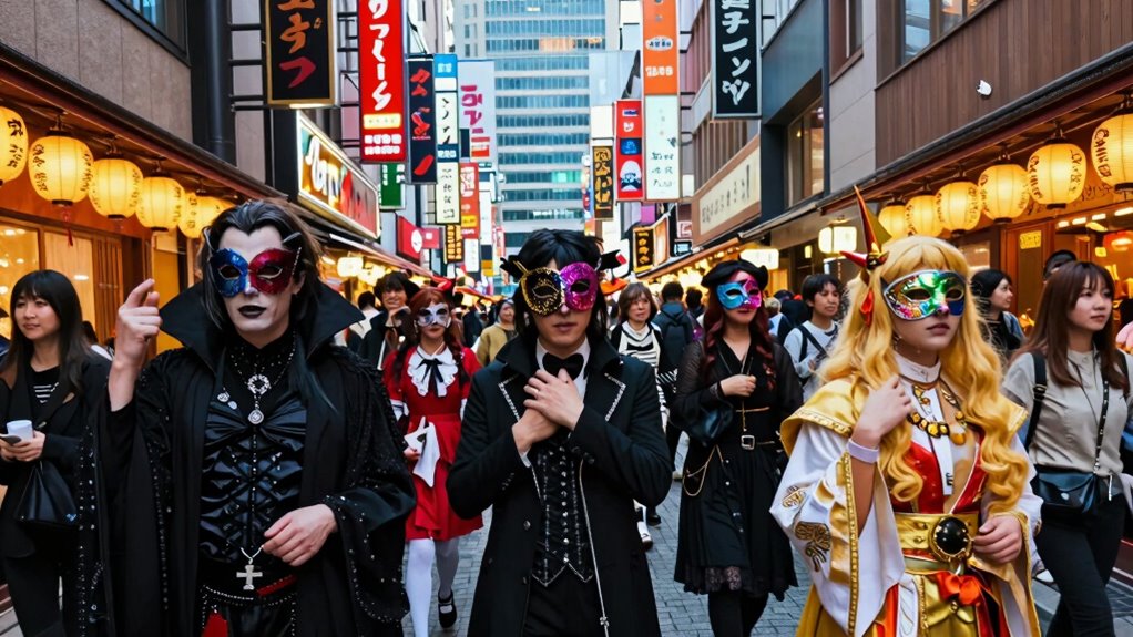 vibrant japan halloween celebrations