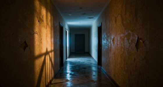 warm colors evoke creepiness