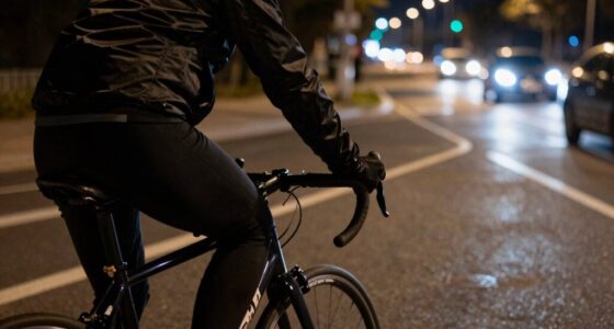 wear reflective clothing at night