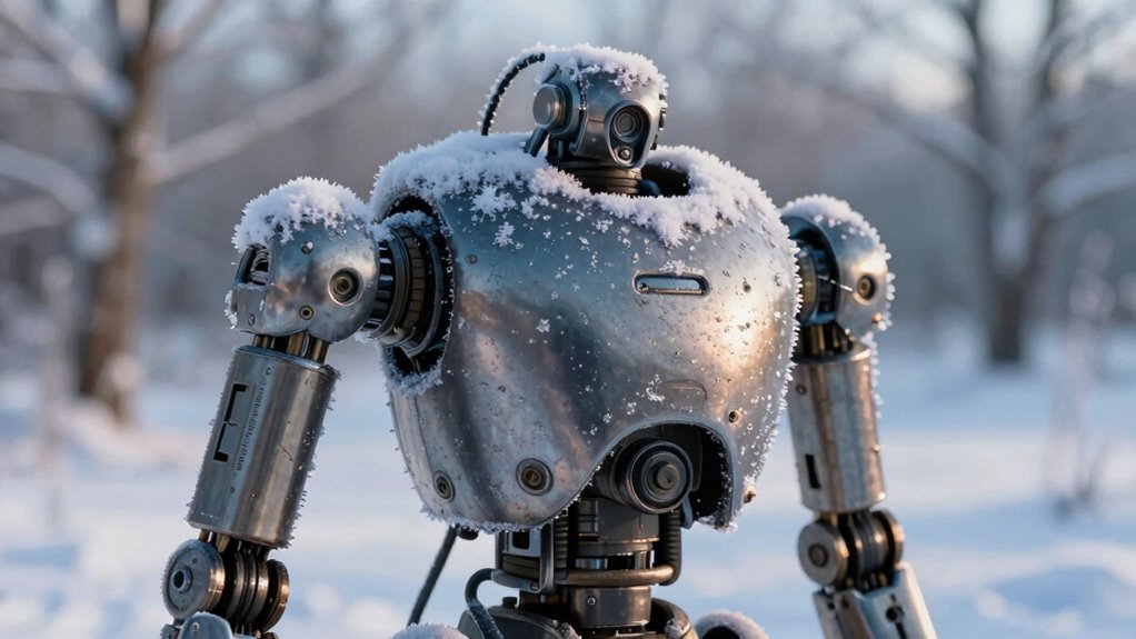 winter weather animatronic protection