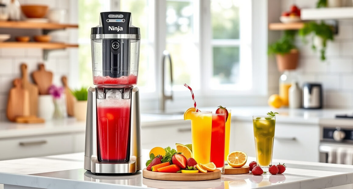 Make Refreshing Summer Slushies with the Ninja SLUSHi Frozen Drink Machine