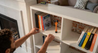 This Living Room’s Fireplace Now Has a Dream Built-In Thanks to an IKEA BILLY Hack