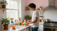 A Couple Gave Their Tiny Rental's Cold Kitchen a Major Makeover