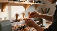 How I Made These Designer-Worthy Coat Hooks On A Lathe