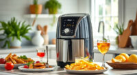 Summer Crispy Chicken Wings with Ninja XL Air Fryer