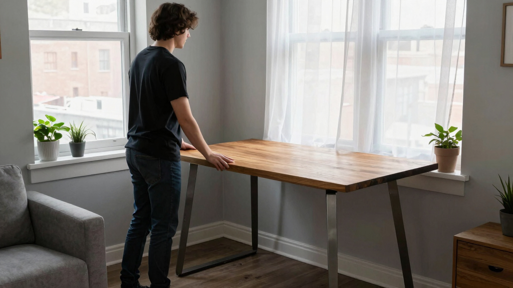 This 500-Square-Foot Chicago Rental Finally Found Room for a Dining Table