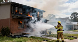 Firefighters Tackle Two-level Milford House Fire - NZ Herald
