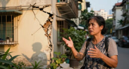 Hanoi Investigates Homeland Apartment Building For Cracks And Subsidence