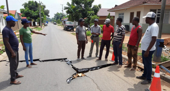 Horamavu Residents Seek Clearance Of Alleged Encroachment On Damaged Road - Bangalore Mirror