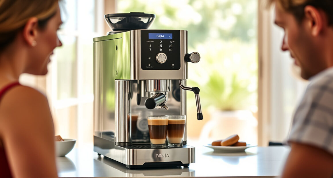 Ninja Luxe™ Café Pro Espresso Machine: Summer Coffee Elegance with Beckham Flair