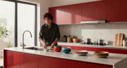 They Stretched Every Dollar And Gave Their Kitchen A Contemporary Redo