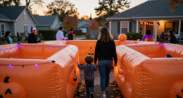 14 Best Inflatable Haunted Mazes for Halloween Events in 2026