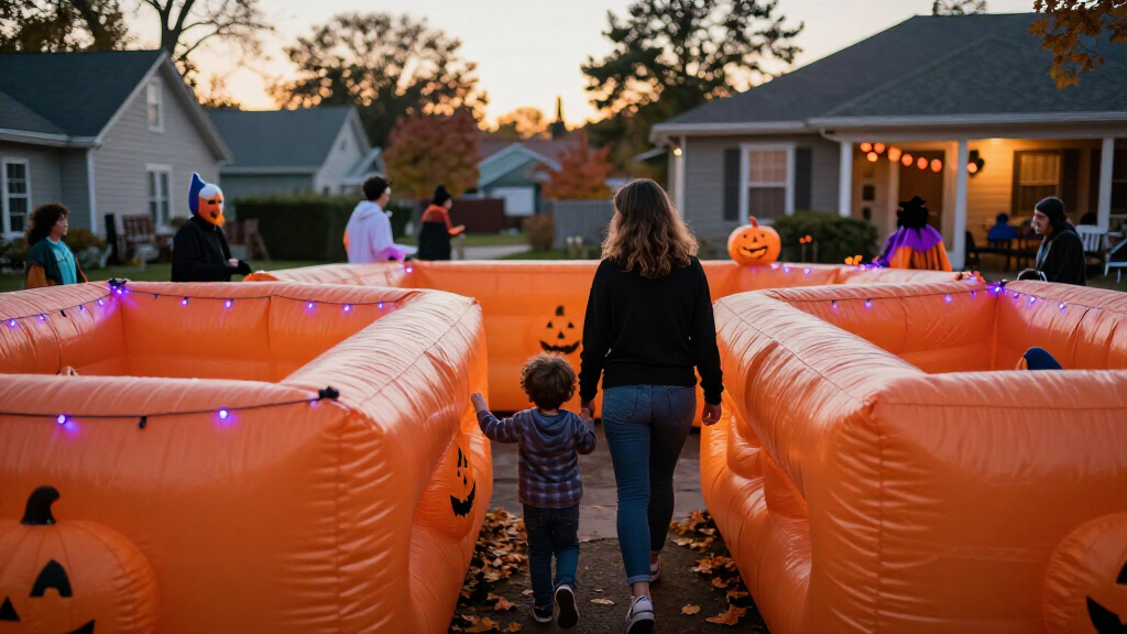 14 Best Inflatable Haunted Mazes for Halloween Events in 2026