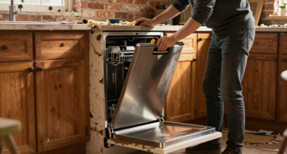 A Victorian Home's Entire Kitchen Was Demolished — Except For The Dishwasher