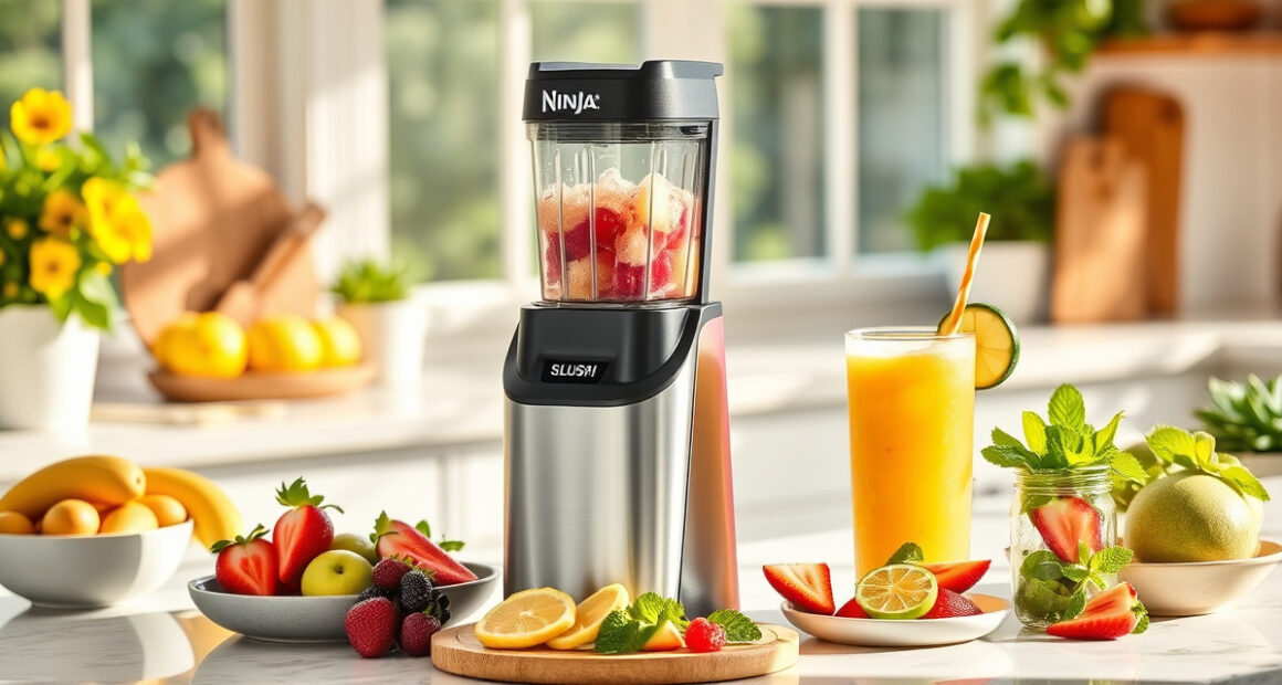 Beat the Summer Heat with the Ninja SLUSHi Twist Frozen Drink Maker