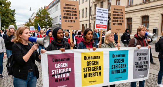Demonstration Gegen Steigende Mieten In Berlin - Tagesschau.de