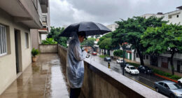 Heavy Rain Causes Flooding In São Paulo's East Zone