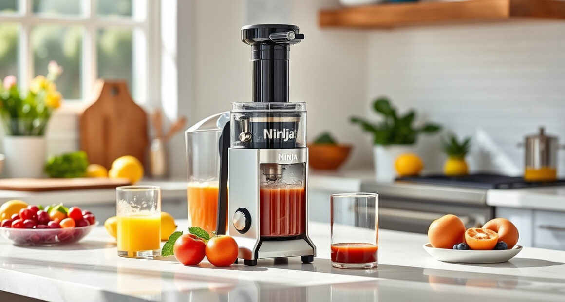 Host Effortlessly with the Ninja NeverClog Cold Press Juicer at Your Summer Gatherings