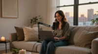 Podcaster Amanda Hirsch’s NYC Apartment Feels Like A Quiet, Hotel-Like Escape From The City