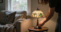 T.J. Maxx Is Selling Out Of This Tiffany-Inspired Accent Lamp