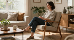 The Chic West Elm Chair That Made My Tiny Apartment 100X More Inviting