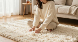 The "SO Soft" TikTok-Viral Rug That Instantly Made My Living Room Warm And Cozy