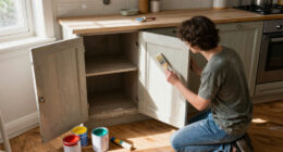 These Kitchen Cabinets Are Unrecognizable After A $600 DIY Makeover
