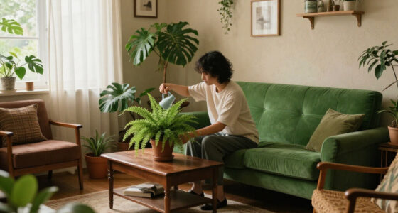 They Turned Their Beige 1900S Parlor Into A Bold, Green “Analog Room”