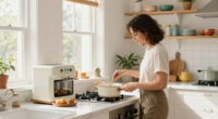 This Kitchen Was Straight Out Of The '70S Until A Cozy All-White Redo