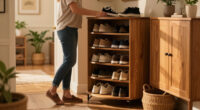 Dunelm’s Rotating Shoe Storage Is 30% Off – And Its Clever Design Doubles Your Hallway Storage