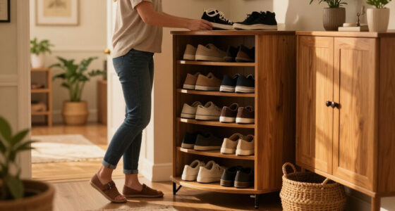 Dunelm’s Rotating Shoe Storage Is 30% Off – And Its Clever Design Doubles Your Hallway Storage
