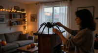 Wymulot Halloween Giant Hairy Spider Decorations (2 Styles) $7